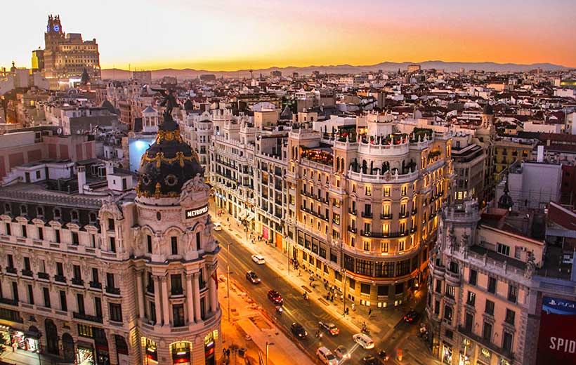 Itinerario Tour Spagna 8 giorni Madrid, Andalusia e Toledo con volo incluso. Prima tappa Madrid