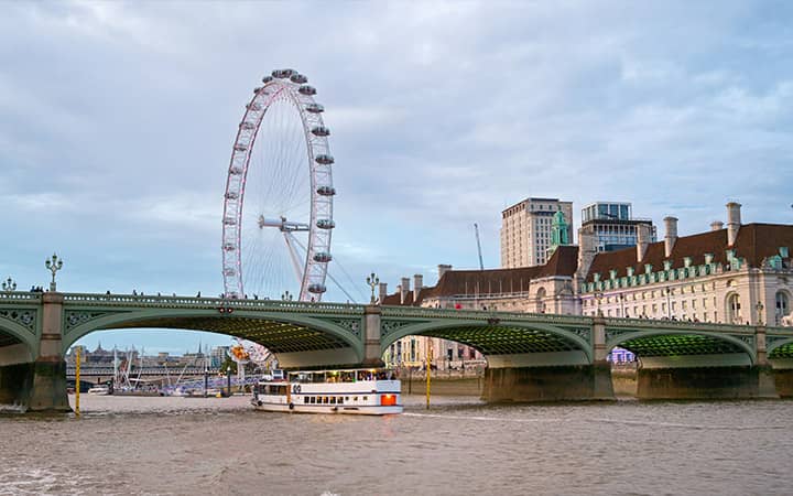 Il Ponte di Westminster a Londra - Tour Inghilterra del sud e Cornovaglia 8 giorni